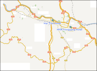 Lanzhou Hotel Map