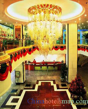 Peony Hotel Luoyang lobby